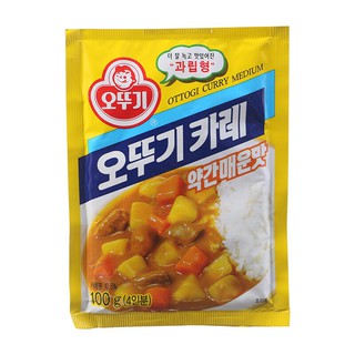 โอโตกิผงเครื่องแกงกะหรี่กึ่งสำเร็จรูปรสเผ็ดปานกลาง 100กรัม Otoki Instant curry powder, medium spicy 100 grams