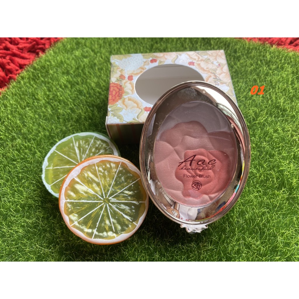 บลัชออนไฮไลท์ดอกไม้ AAC beautiful Blush No.809