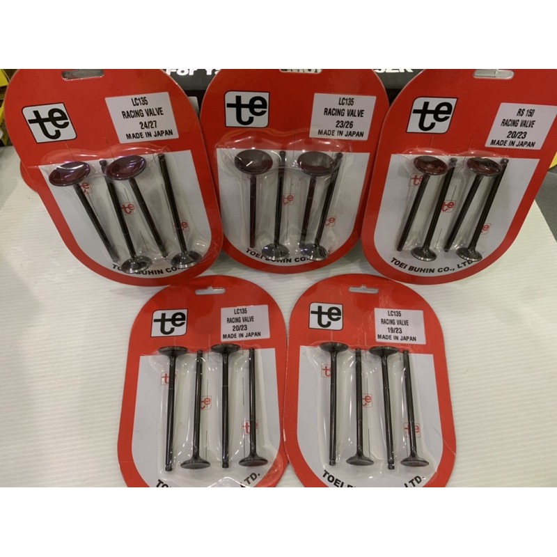 TE Y15 / LC135 / FZ150 RACING VALVE JAPAN