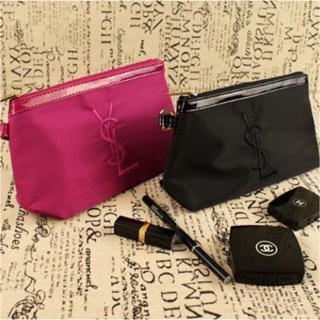 กระเป๋าคล้องข้อมือ Y Parfums Embroidered Logo Wristlet Pouch Bag Counter VIP Gift แท้!! สินค้ามีพร้อมส่งในไทยค่ะ