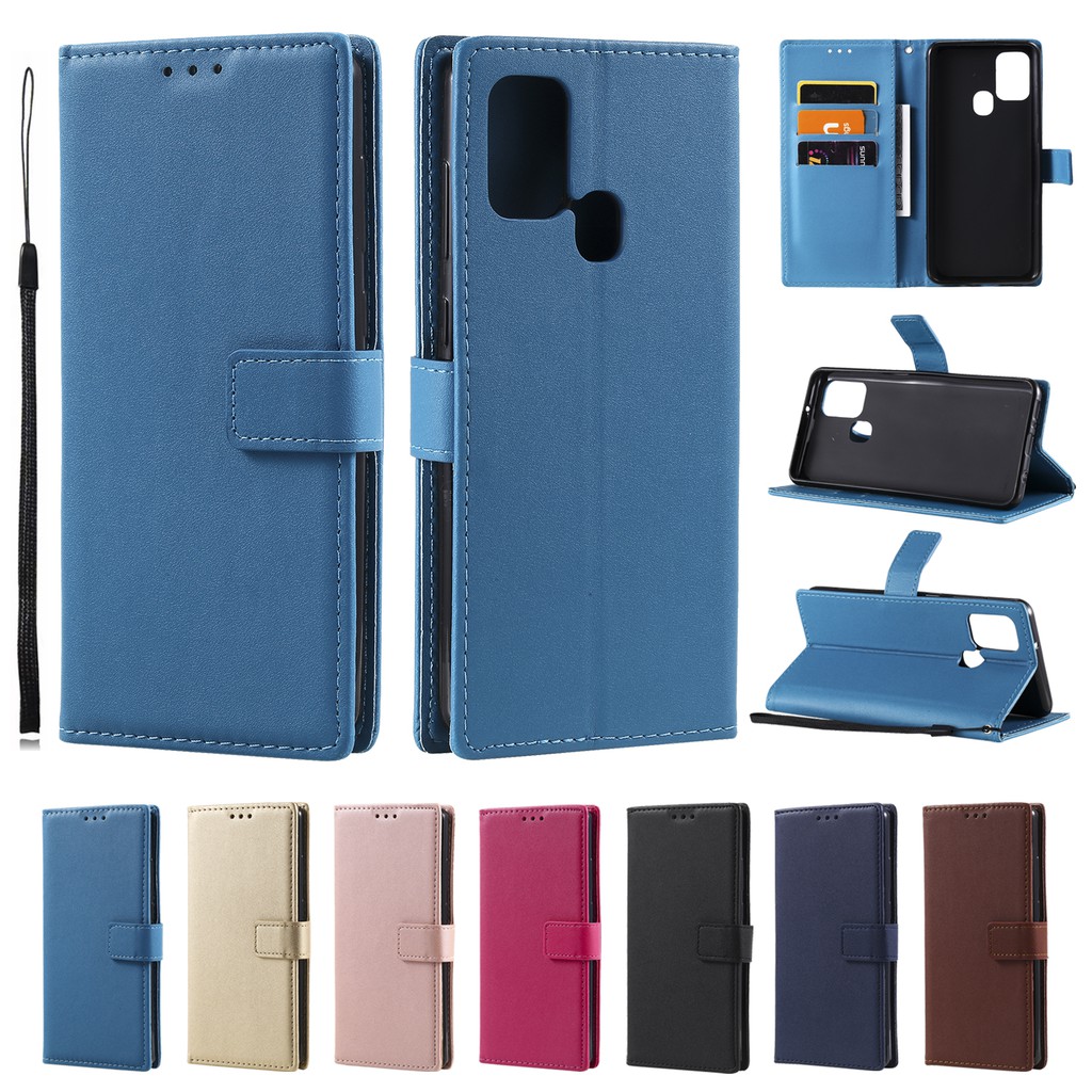 เคส for Samsung Galaxy S20 FE 5G A15 S24 S9 S9+ S8 S8+ S7 S6 edge plus Note 20 Ultra Case flip cover PU Leather Wallet