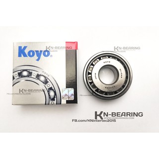 30207 ลูกปืนเทเปอร์ ขนาด 35*72*18.25 รูเพลา 35 มม. ยี่ห้อ KOYO