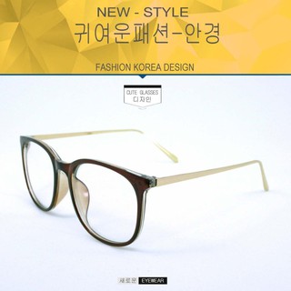 Fashion  3061 สีน้ำตาลขาทอง  (กรองแสงคอมกรองแสงมือถือ)