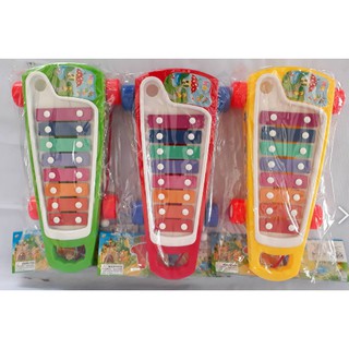 ของเล่น ระนาดเด็ก มีล้อเลื่อน Xylonphone Piano