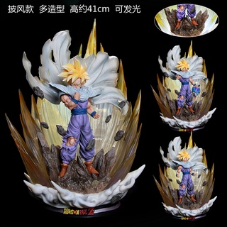 [ส่งฟรี] โมเดล Dragon Ball YOYO Sun Gohan gk Super Saiyan vs Sharu 1/6