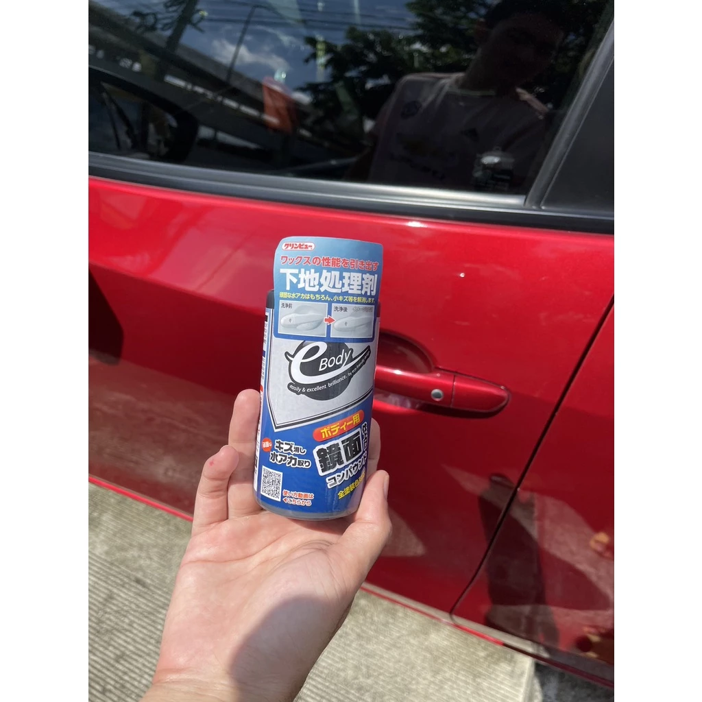 CC16208 ครีมขัดสีรถ น้ำยาลบรอย รอยขีดข่วน เล็กๆ คราบ ขี้นก และ คราบ น้ำ scratch remover mirror compound / Ichinen thumbnail 5