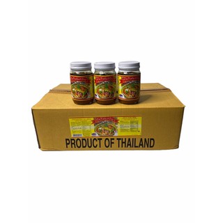 น้ำพริกต้มยำ ตรา กุ้งไทย TOM YUM PASTE 227g ,8OZ 1ลัง/บรรจุ 24 ขวด/บรรจุปริมาณ 227g ราคาส่ง ยกลัง สินค้าพร้อมส่ง!!