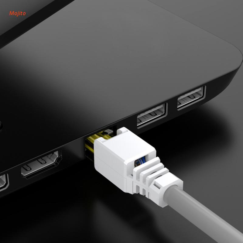Mojito RJ-45 TOOL-LESS โมดูลาร์ปั๊ก 8 ตําแหน่ง 8 ตัวนํา ไม่มีตัวเชื่อมต่อ CAT6 #8
