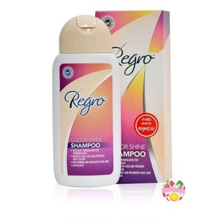 Regro Color Shine Shampoo 200 ml รีโกร คัลเลอร์ ไชน์ แชมพู สำหรับผมร่วง ทำสีผม