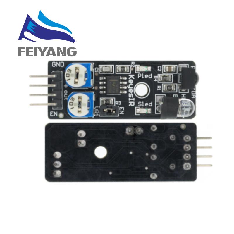 Ky-032 4pin IR อินฟราเรดหลีกเลี่ยงอุปสรรคโมดูลเซ็นเซอร์ Diy สมาร์ทรถหุ่นยนต์ KY032 สําหรับ Arduino