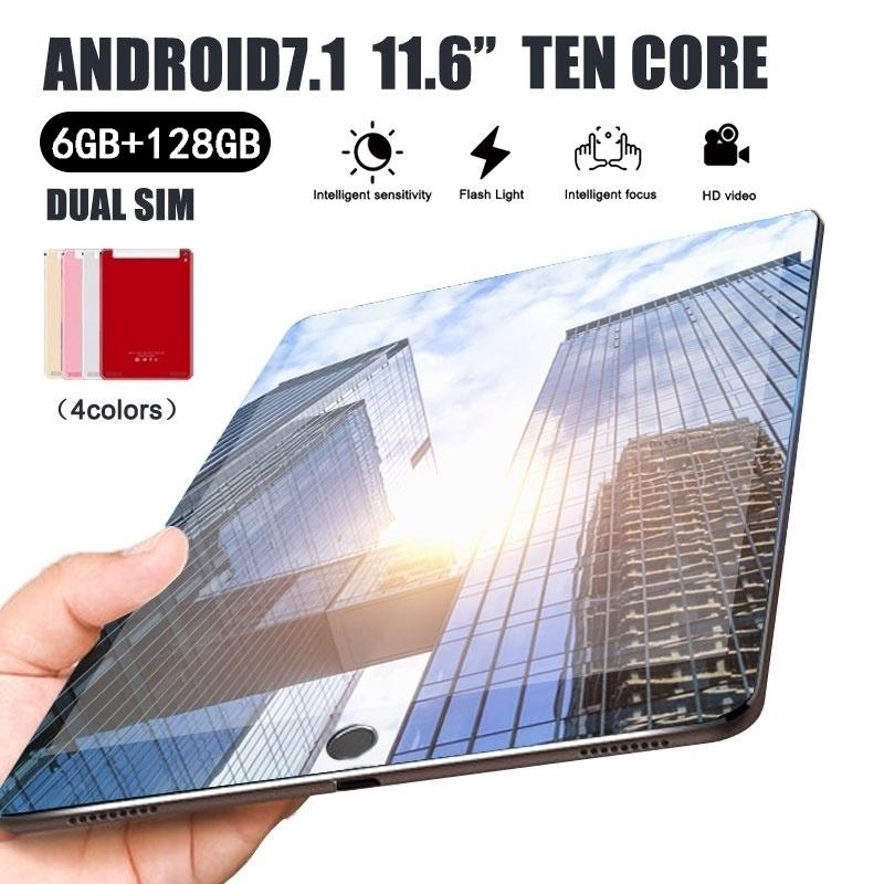【จัดส่งฟร】ใหม่ 11.6 นิ้ว Ten Core 4G Network WiFi แท็บเล็ต