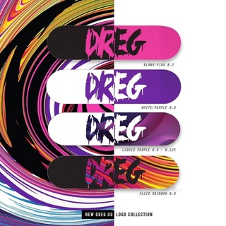 สเก็ตบอร์ด Skateboards |  DREG - DECK