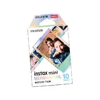 Fujifilm Instax Mini Film Mermaid Tail Instant Film ฟิล์มลาย Character 10 แผ่น - ของแท้ FUJI TH