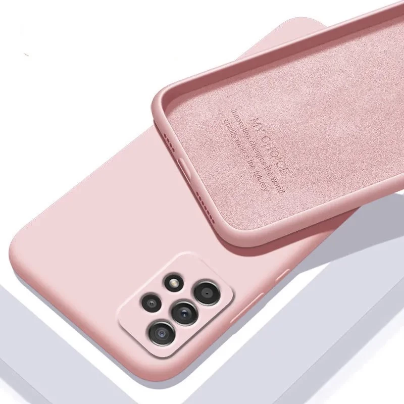 เคส โทรศัพท์มือถือซิลิโคนเหลว For Samsung Galaxy A04s A04 A53 5G A23 A73 A52s A52 A13 4G A33