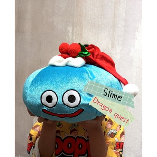 สไลม์ ตุ๊กตาดราก้อนเควสต์ ตุ๊กตาคริสต์มาส 🎄 Slime Dragon Quest size12"🦌 Christmas plushช