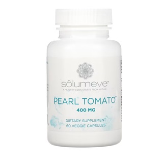 Solumeve, Pearl Tomato Healthy Skin Support 400 mg 60 Veggie Capsules