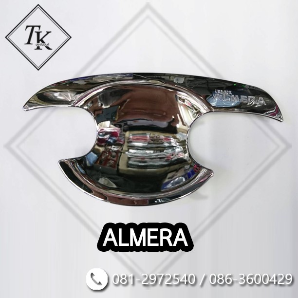 TKcar เบ้ารองมือเปิดประตู Almera