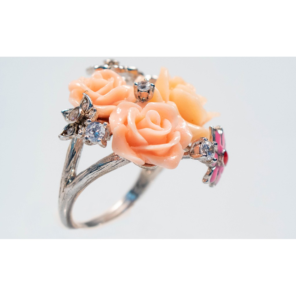 แหวน(Silver3 Roses of love)RR03-SVR-Sonic