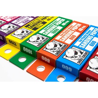 กระดาษทราย SKULL SANDING PAPER FOR PLASTIC MODEL KITS เบอร์ต่างๆ