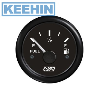 -มาตรวัดน้ำมันบนเรือ 0-190 Ohm, ย52 x ก52 x ส47 มิล. -Fuel Level Gauge, 0-190 Ohm, W52 x L52 x H47 mm