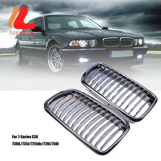 กระจังหน้าโครเมี่ยมสําหรับรถ Bmw 7-Series E38 1คู่