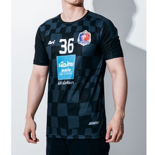 เสื้อผู้รักษาประตูการท่าเรือเอฟซี ARI PORT FC 2021 ACL HOME GK JERSEY สีดำ ของแท้