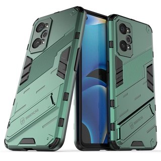 เคส Realme GT Neo2 ฮาร์ดเคสกันกระแทกเคสโทรศัพท์ Hybrid Armor Shockproof Hard Case Realme GT Neo 2 GTNeo 2 Cover Stand