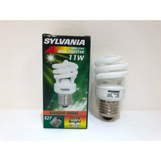 หลอดไฟ SYLVANIA MINI-LYNX MINI TWISTER 11W E27 ( แพค 6 ดวง )