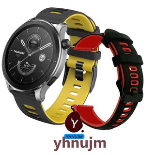 สายนาฬิกาข้อมือซิลิโคน แบบเปลี่ยน สําหรับ Huami Amazfit GTR 4 Xiaomi Amazfit GTR4