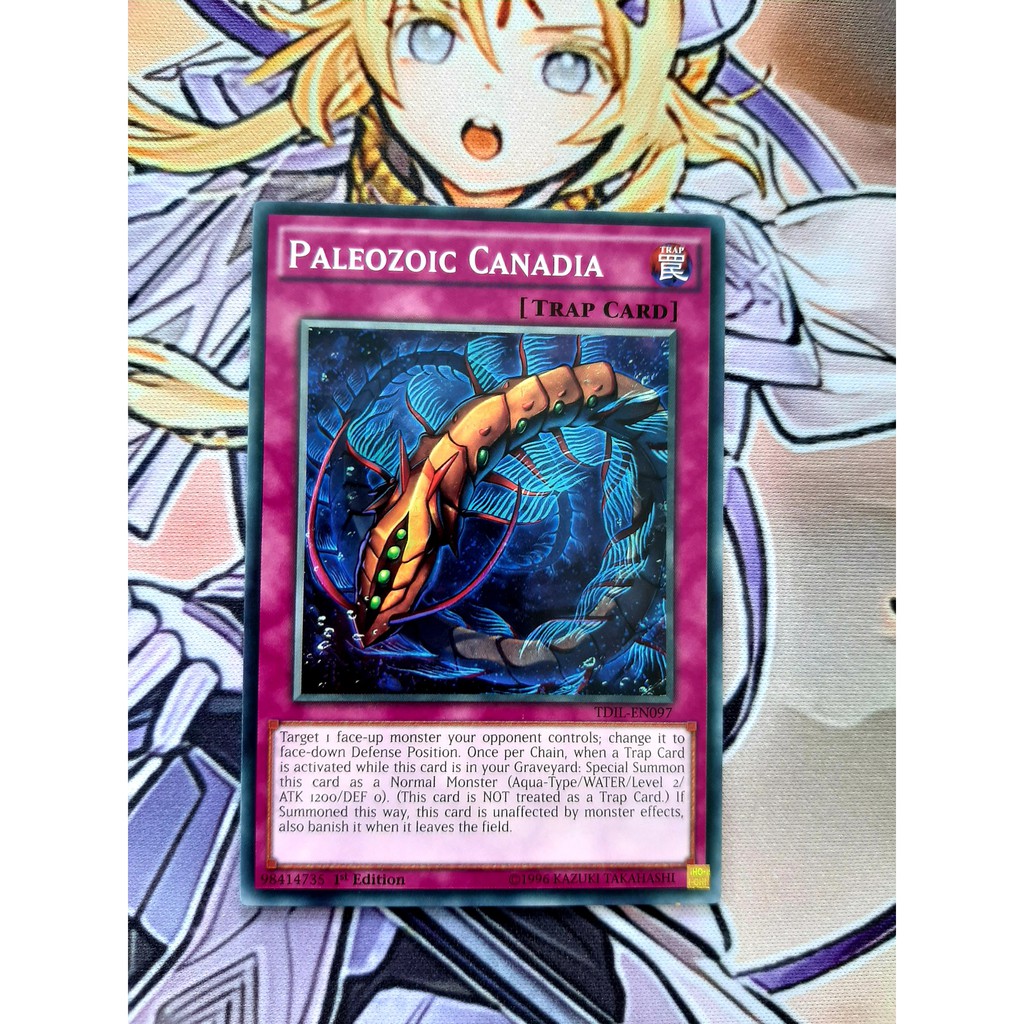 [ Do Lac Shop ] การ์ด Yugioh Trap Paleozoic Canadia - ทั่วไป