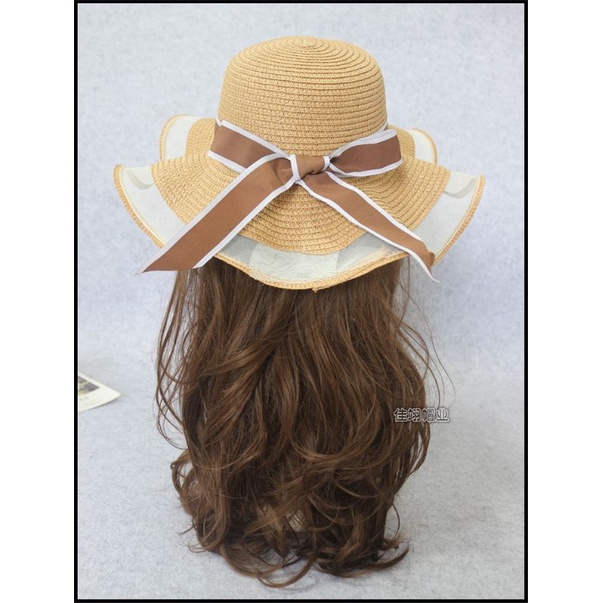 ฺB058 [พร้อมส่งจากไทย] หมวกบักเก็ต ปีกกว้าง สำหรับผู้หญิง ราคา ถูกที่สุด ดีลบีเคเค แกลเลอรีภาพที่ 2