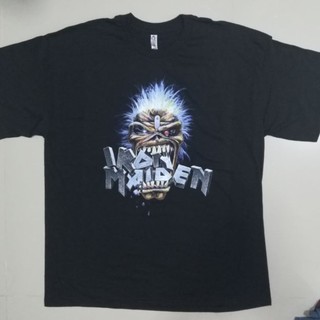 เสื้อยืดวง​ Iron maiden ลิขสิทธิ์​แท้..100% S-3XL