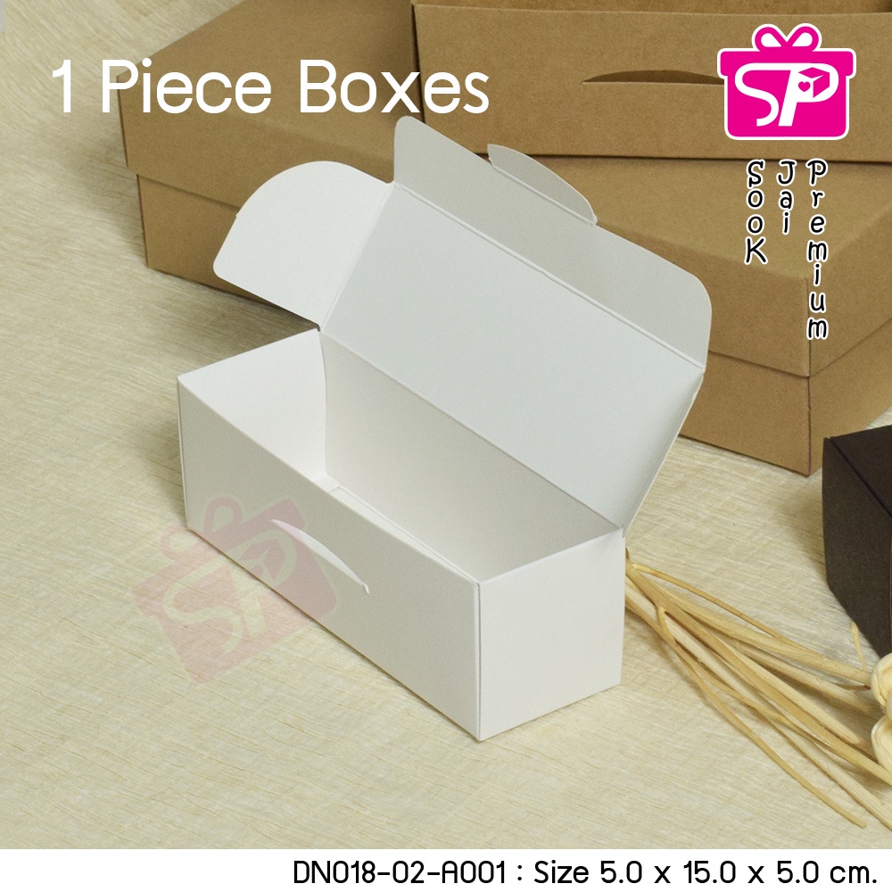 (มีใบกำกับภาษี) (บรรจุ 20 กล่อง) DN018 5.0×15.0x5.0 ซม. กล่องชิ้นเดียวฝาบน ราคา ถูกที่สุด ดีลบีเคเค แกลเลอรีภาพที่ 4