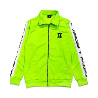 TZWORLDWIDE TRACK JACKET - GREEN NEON