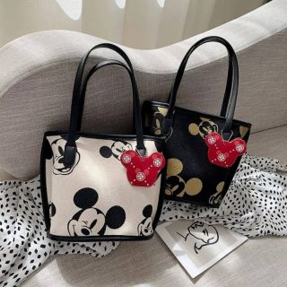 กระเป๋าถือมิกกี้เมาส์ เรียบหรูดูแพง เก็บของได้เยอะ ขนาด 30*24*12 cm 👶👶ราคา240บาท