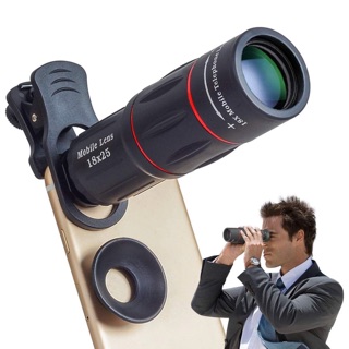 ✅100% ORIGINAL APEXEL Cell Phone Lens Universal 18X Optical Zoom Lens