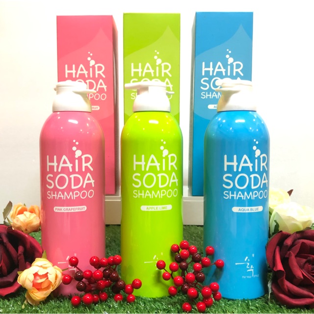 SoonSoo hair soda shampoo set 3ขวด