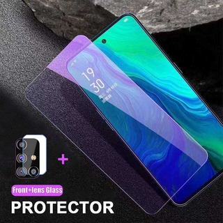 ฟิล์มกระจกนิรภัยกันรอยหน้าจอ กันแสงสีฟ้า สําหรับ Samsung M51 Galaxy A71 A51 A11 A21S S10 Note 10 Lite A50 A50S A30 A30S A70 A70S A20 A20S M31 M11