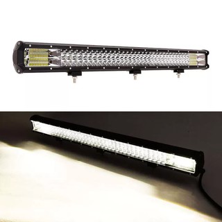 FS เเพค1ชิ้น สว่างตาเเตก! 110cm LED SPOT BEAM US 576Wไฟสปอร์ตไลท์รถยนต์ ไฟท้าย ไฟช่วยตัดหมอก สว่างมาก 12V-24V เเสงขาว