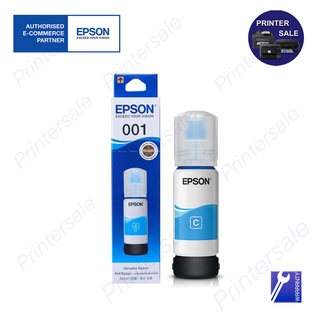 EPSON 001 Cyan แท้100% T03Y200 Cyan  ใช้กับ Epson L4150/L4160/L6160/L6170/L6190 ส่วเร็วส่งด่วน