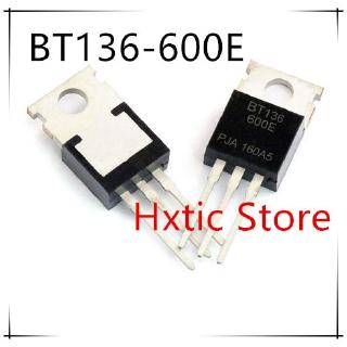 ไอซี ไตรแอก BT136-600 BT136-600E TO-220 600V 4A BT136 10 ชิ้น ต่อล็อต