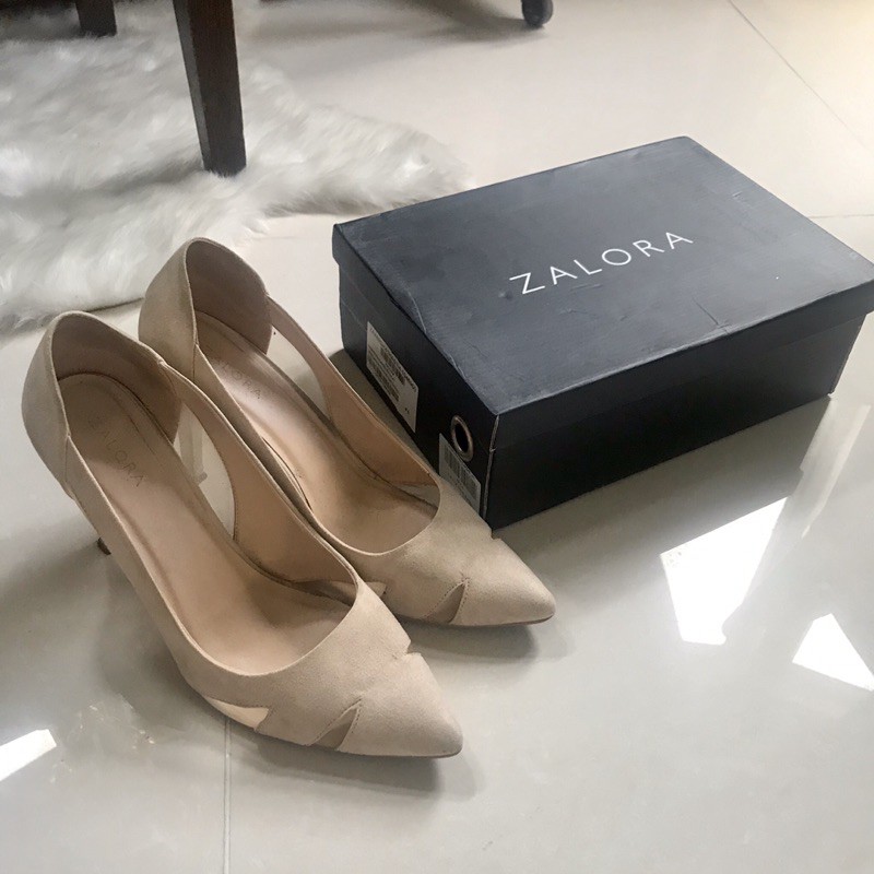 ZALORA (Looksi) รองเท้าส้นสูง ไซส์ 41 พร้อมกล่อง