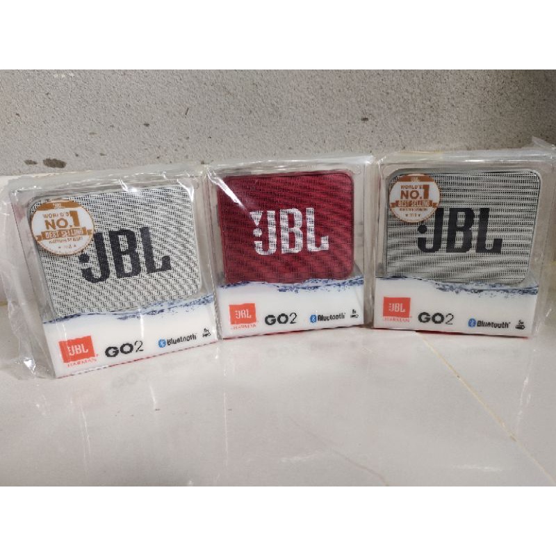 JBL GO2 ของแท้ ใหม่ มือ1 ประกันศูนย์มหาจักร 1 ปี