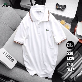 LC👕LACOSTE เสื้อโปโลแขนสั้นแบรนด์ ⛔ราคารวมค่าจัดส่งค่ะ⛔