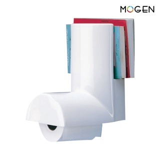 MOGEN AC01 ที่ใส่กระดาษทิชชู่ พร้อมที่วางนิตยสารสีขาว