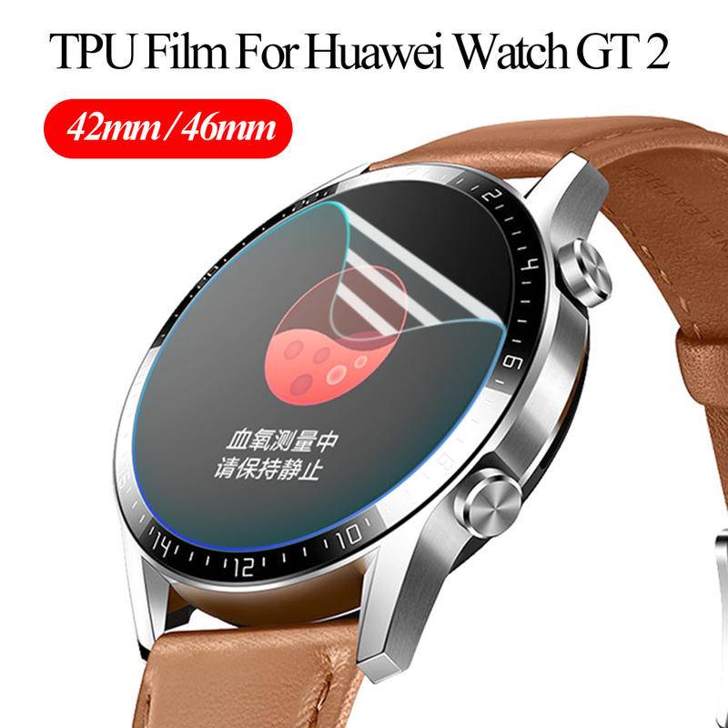 สําหรับ Huawei GT2 GT3 Pro 46 มม. GT2e GT Runner Soft TPU HD ไฮโดรเจล ฟิล์มป้องกันสมาร์ทวอทช์ ป้องกันแสงสีฟ้า สําหรับ Huawei watch 3 Pro Honor Magic 2 ป้องกันหน้าจอ