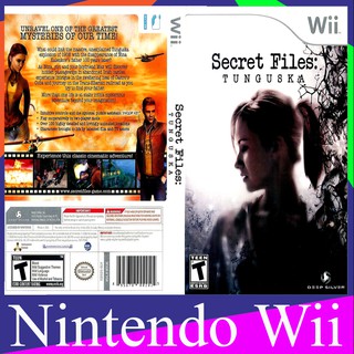 WIIGAME : Secret Files Tunguska