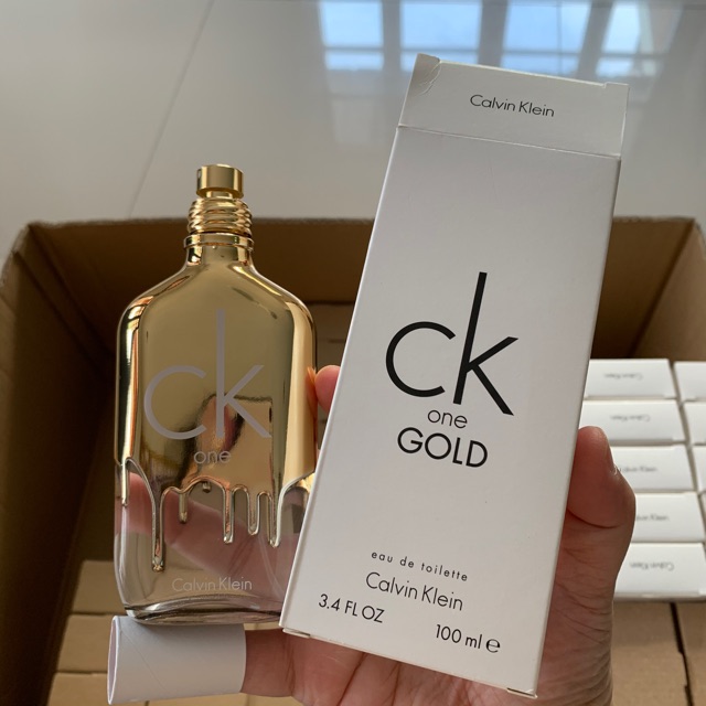 Ck One Gold Edt 100 Ml เทสเตอร กล องขาว Shopee Thailand