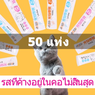 ขนมสัตว์เลี้ยง ขนมแมว ขนมลูกแมว อาหารแมว อาหารเปียกแมว รสต่างๆ