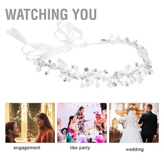 Watching You Rhinestone Decoration Headwear Bride Hair Accessory Crown Headband Jewelry